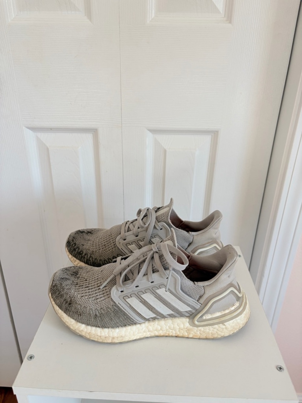 Adidas Ultraboost 20 Grey Running Shoes